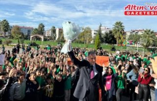 Samsun'da 43 yıllık Türkçe öğretmeni düzenlenen...