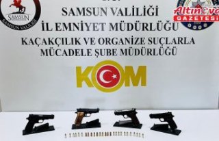 Samsun'da kaçakçılık operasyonunda 1 zanlı...