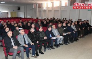 Alaçam'da aralık ayı muhtarlar toplantısı...