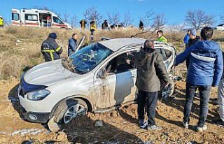 Amasya'da otomobil ile SUV tipi araç çarpıştı,...