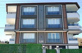 Bafra'da hakim ve savcılar için alınan 9 lojman...