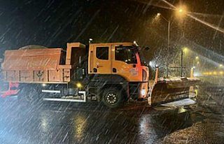 Bolu Dağı'nda kar yağışı başladı