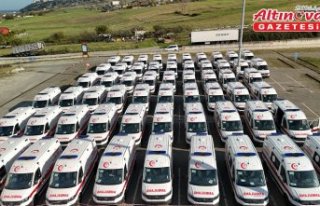 Büyükşehir Belediyesi, Samsun'a 100 ambulans...