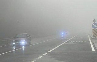 D-100 kara yolunun Bolu Dağı kesiminde sağanak...