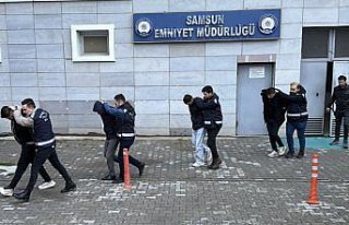 Samsun'da kaçakçılık operasyonunda yakalanan...