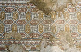 Hadrianopolis Antik Kenti'nde zemini mozaiklerle...
