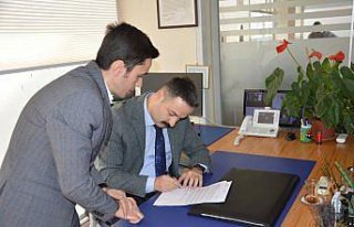 Havza OSB'de üretime geçen fabrikanın tapusu...