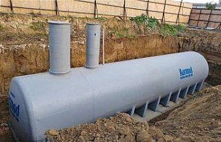 Karmod, yağmur suyu hasadı depolama tanklarıyla...