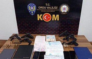 Ordu'da tefecilik operasyonunda 1 şüpheli tutuklandı