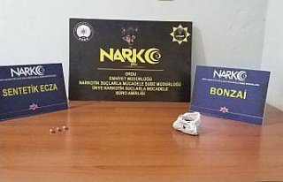 Ordu'da uyuşturucu operasyonunda 2 şüpheli...