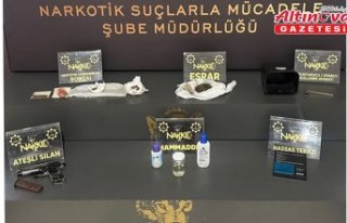 Rize'de uyuşturucu operasyonunda 6 şüpheli...