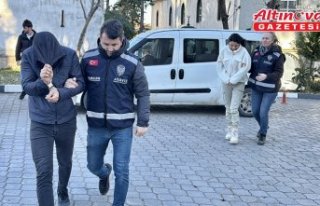 Samsun'da evden televizyon çalan zanlı tutuklandı