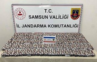 Samsun'da 6 bin 621 uyuşturucu hap ele geçirildi