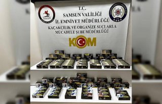 Samsun'da kaçakçılık operasyonunda 4 zanlı...