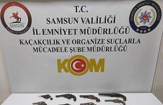 Samsun'da tescile tabi kültür varlığı kapsamında...