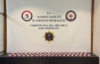 Samsun'da uyuşturucu operasyonunda 1 zanlı...