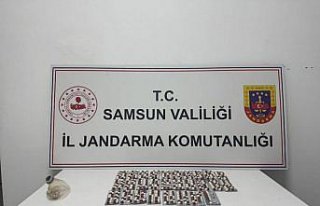 Samsun'da uyuşturucu operasyonunda 2 zanlı...