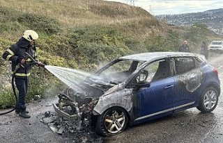 Samsunsporlu oyuncu Musaba'nın kullandığı...