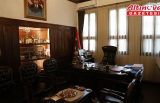 Tokat Belediye Başkanı Yazıcıoğlu'nun makam...