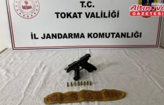 Tokat'ta tarihi eser operasyonunda 1 zanlı yakalandı