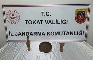 Tokat'ta tarihi eser operasyonunda 1 kişi gözaltına...