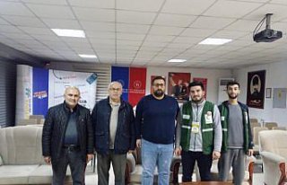 Tokat'ta Yeşilay'dan yurtta kalan üniversite...