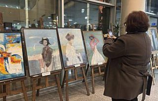 Trabzon'da 38 sanatçının hazırladığı “Dostluk“...