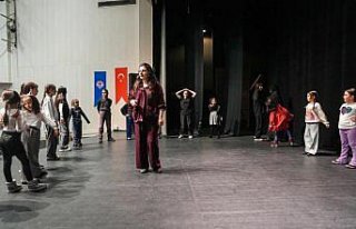 Trabzon'da çocuklara yönelik drama eğitimleri...