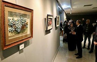 Trabzon'da Gazze yararına rölyef sergisi açıldı