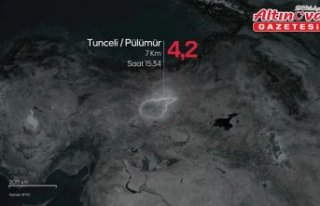 Tunceli'de 4,2 büyüklüğünde deprem