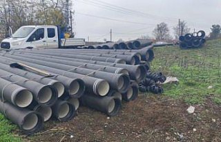 Vezirköprü Karma OSB'de altyapı çalışmaları...