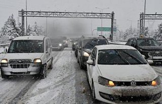 Anadolu Otoyolu Bolu kesimi İstanbul istikameti,...