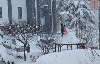 Başçiftlik'te karla mücadele her alanda sürüyor