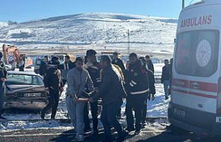 Bayburt'ta zincirleme trafik kazasında 7 kişi...