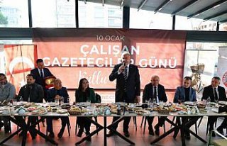 Bulancak Belediye Başkanı Sıbıç, gazetecilerle...