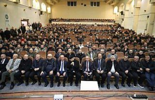 Çarşamba Madeni Sanatkarlar Odası'nda Mustafa...