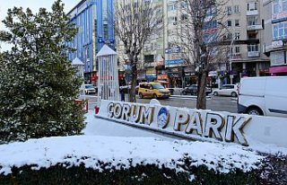 Çorum'da soğuk hava etkili oluyor