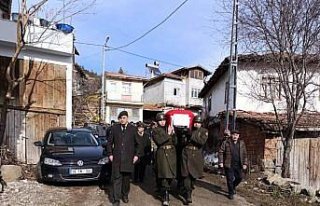 Çorum'da vefat eden Kıbrıs gazisi son yolculuğuna...