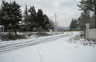 Dodurga-Osmancık kara yolunun bir bölümü buzlanma...