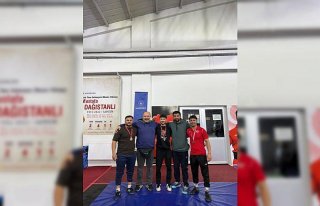 Güreş il seçmelerinde Asarcık ilçesinden 3 sporcu...