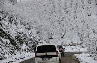 Karadeniz'deki 3 ilde 233 köy yolu ulaşıma...