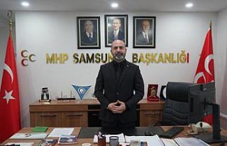 MHP Kavak İlçe Başkanlığında görev değişimi