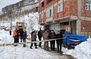 Ordu'da kar küreme aracının çarptığı kişi...