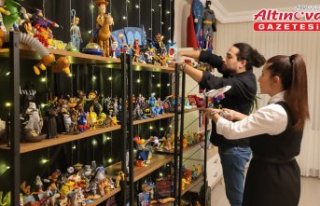 Oyuncak meraklısı çift, 3D yazıcıyla koleksiyonlarını...