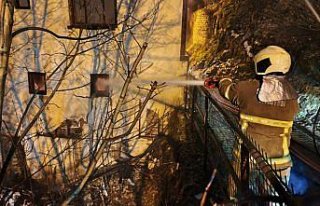 Safranbolu'da tarihi konak yandı