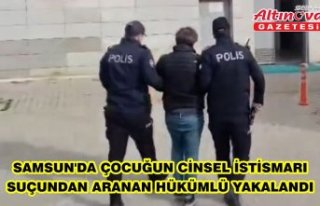 Samsun'da çocuğun cinsel istismarı suçundan...