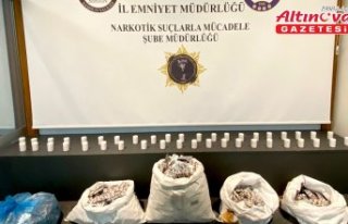 Samsun'da uyuşturucu operasyonunda 36 bin 600...