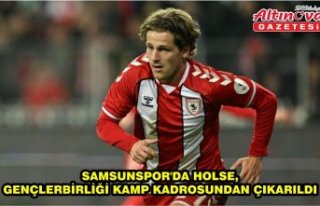Samsunspor'da Holse, Gençlerbirliği kamp kadrosundan...