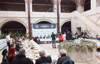 Tokat Valisi Abdullah Köklü, gazetecilerle bir araya...