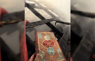 Tokat'ta çıkan yangında tek katlı ev kullanılmaz...